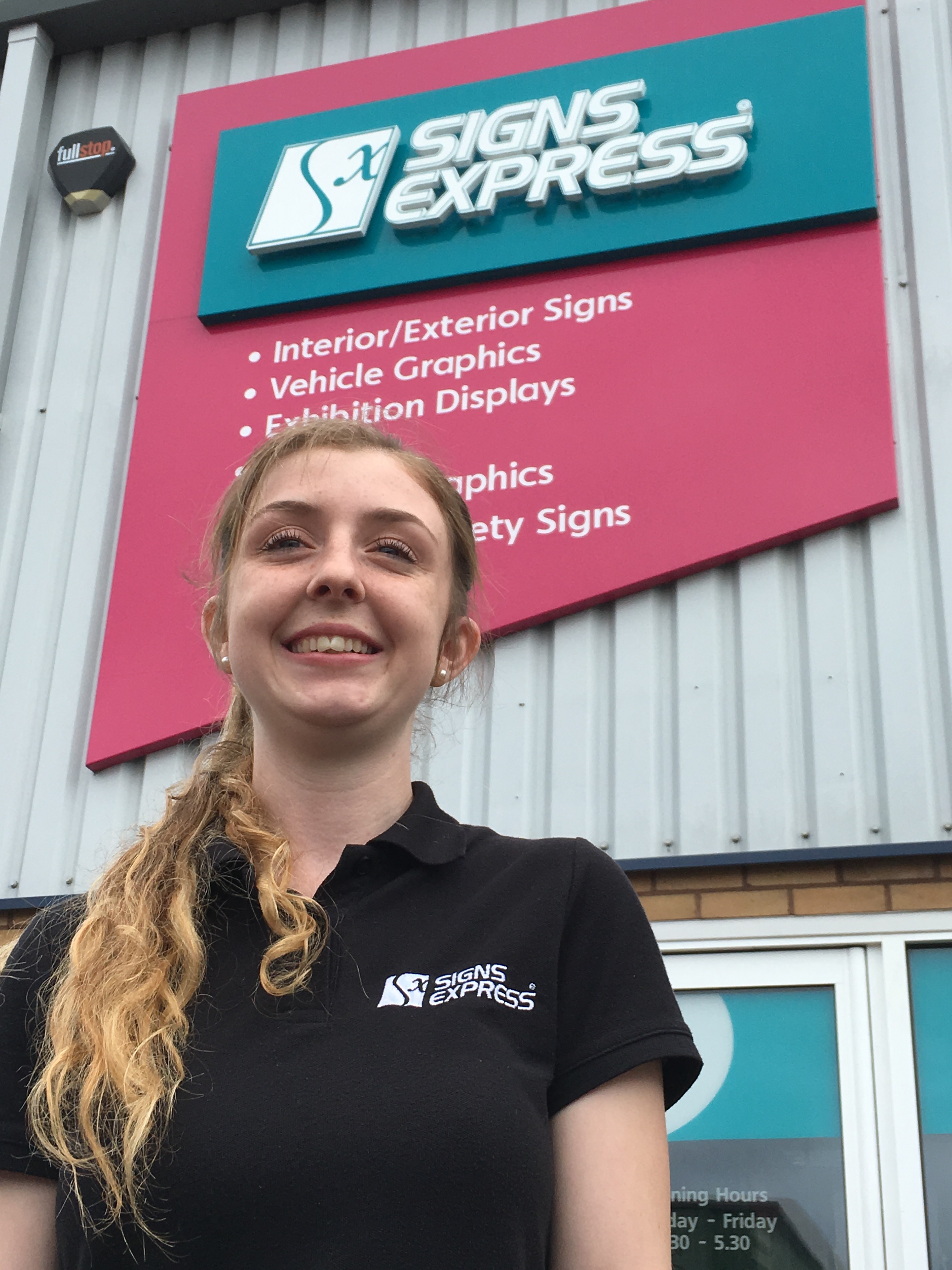 Signs Express (Exeter) employee finalist in National Awards The